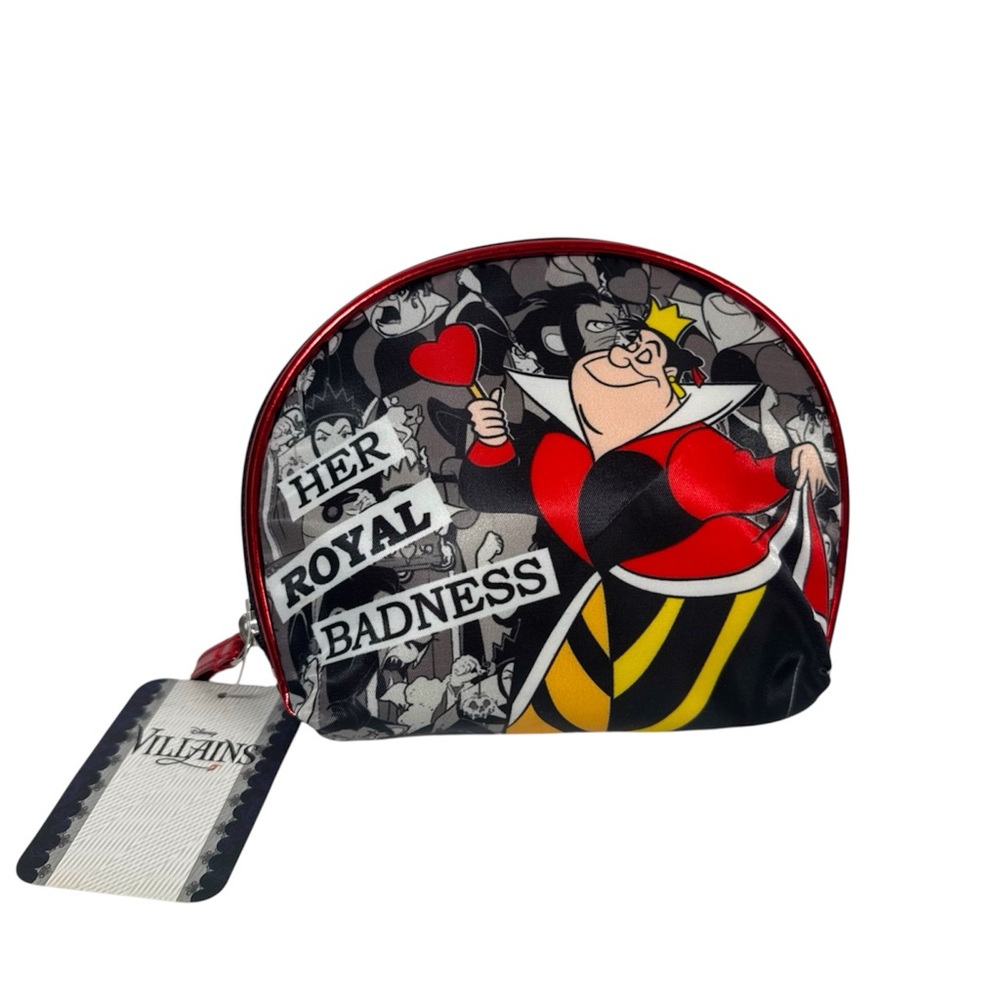 SOHO Beauty Red and Black Makeup Pouch